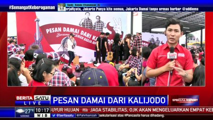 Sejumlah Artis Hibur Warga Jakarta di Kalijodo