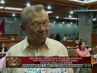 24oras: Amerika, wala raw kinakampihan sa standoff sa Panatag Shoal