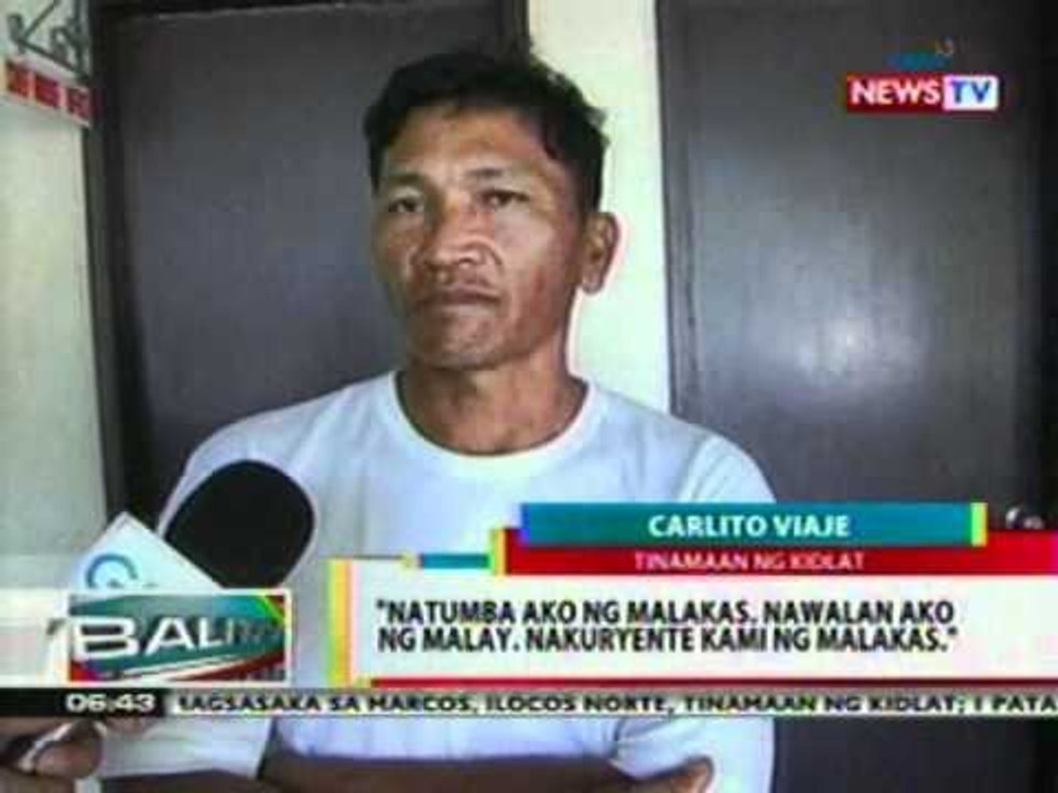 BP: 1 patay, 7 sugatan nang tamaan ng kidlat   sa Ilocos Norte