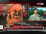 QRT: Mga militanteng nagpoprotesta ngayong   Labor Day, di natinag sa pagbuhos ng   ulan
