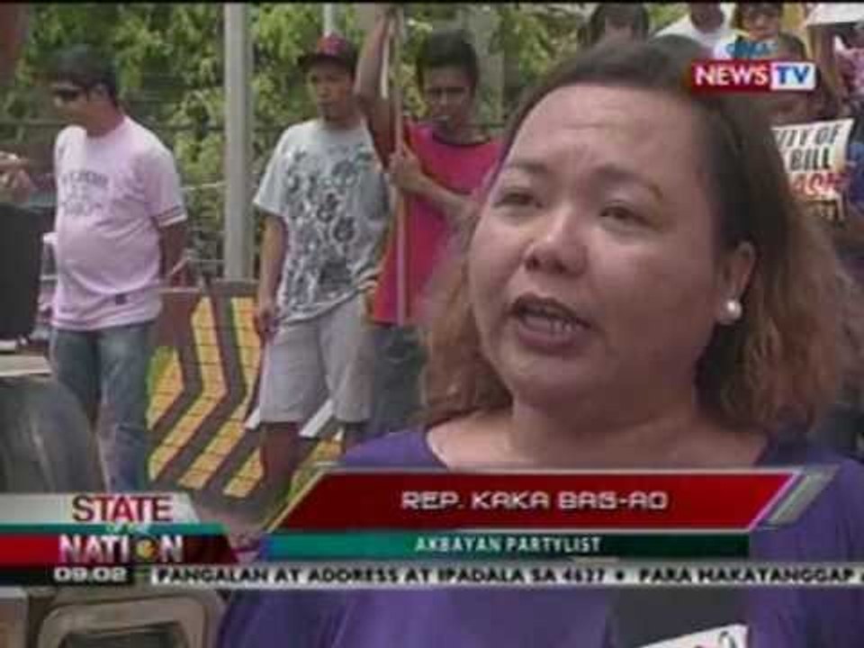 SONA: Mga militante, may patikim para sa malawakang kilos protesta bukas