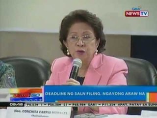 NTG: Deadline ng SALN filing, ngayong araw na (043012)
