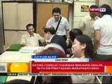 BT: Ex-Comelec Chairman Abalos, di pa rin   pinayagang makapagpiyansa