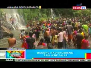 BP: Bagong nadiskubreng Asik-asik falls sa   NCotabato