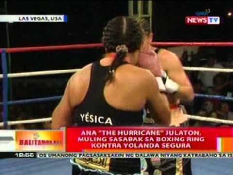 BT: Ana 'The Hurricane' Julaton, muling sasabak sa boxing ring vs Yolanda Segura