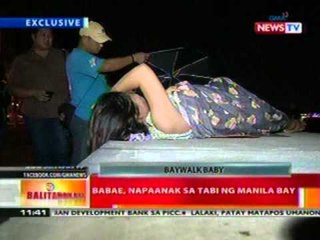 BT: Babae, napaanak sa tabi ng Manila Bay