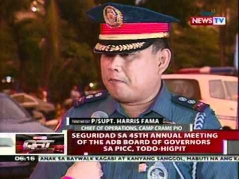 QRT: Seguridad sa 45th Annual meeting of the ADB board of governors sa PICC, todo- higpit