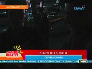UB: Kotse, tinumbok ng isang luxury car; 2 sugatan