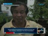 Saksi: Pagkakansela sa Dumaguete-Manila flight ng Cebu Pacific. ikinagalit ng mga pasahero