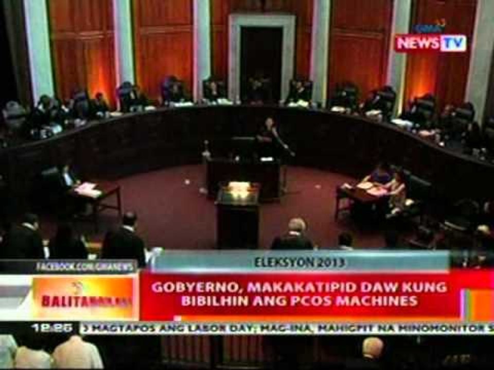 BT: Giit ni Dean Espejo, nilabag ng COMELEC   ang procurment law nang bilhin ang PCOS   Machine