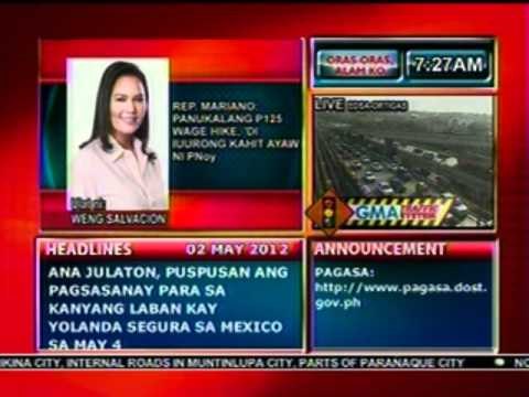 DB: Rep. Mariano: panukalang P125 wage hike, 'di iuurong kahit ayaw ni PNoy
