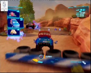 Cars 2 Game - Raoul Caroule - Canyon Run - Disney Car