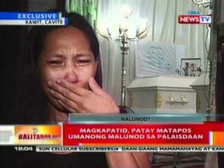 BT: Magkapatid, patay matapos   umanong malunod sa palaisdaan