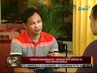 24 Oras: Vice Mayor ng Pantabangan, Nueva Ecija na si Romeo Borja Jr., inireklamo ng panggagahasa