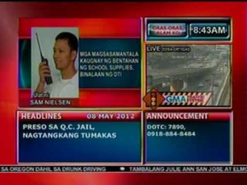 DB: Mga magsasamantala kaugnay ng bentahan ng school supplies, binalaan ng DTI (050812)