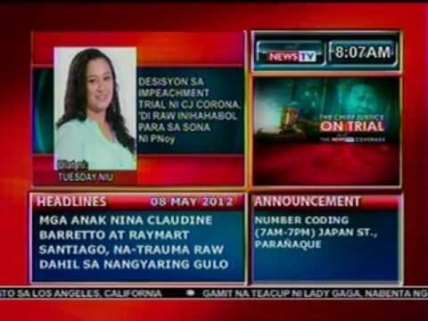 DB: Desisyon sa impeachment trial ni Corona, 'di raw inihahabol para sa SONA ni PNoy (050812)