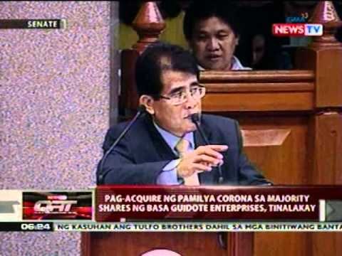 QRT: CJ Corona, handa na raw humarap sa impeachment trial