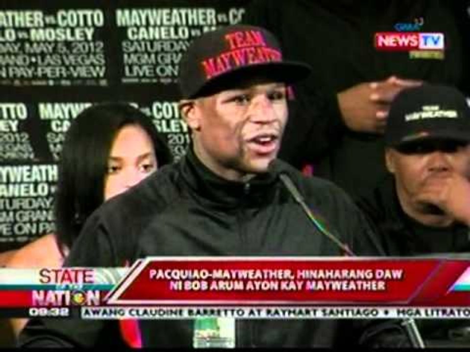 SONA: Floyde Mayweather Jr., wagi kontra Miguel Cotto sa kanilang Super Welterweight bout