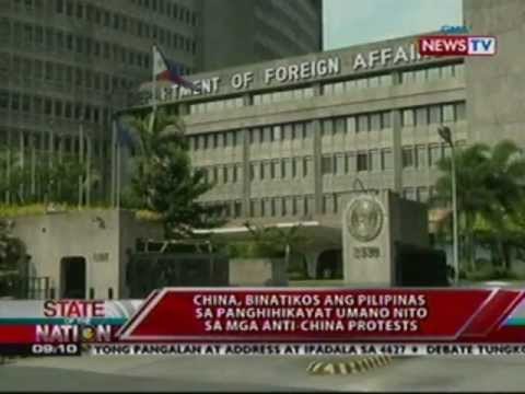 SONA: China, binatikos ang Pilipinas sa panghihikayat umano nito sa mga anti-China protests