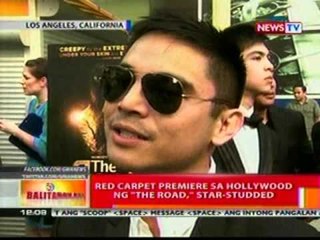 BT: Red carpet premiere sa hollywood ng 'The   Road', star-studded