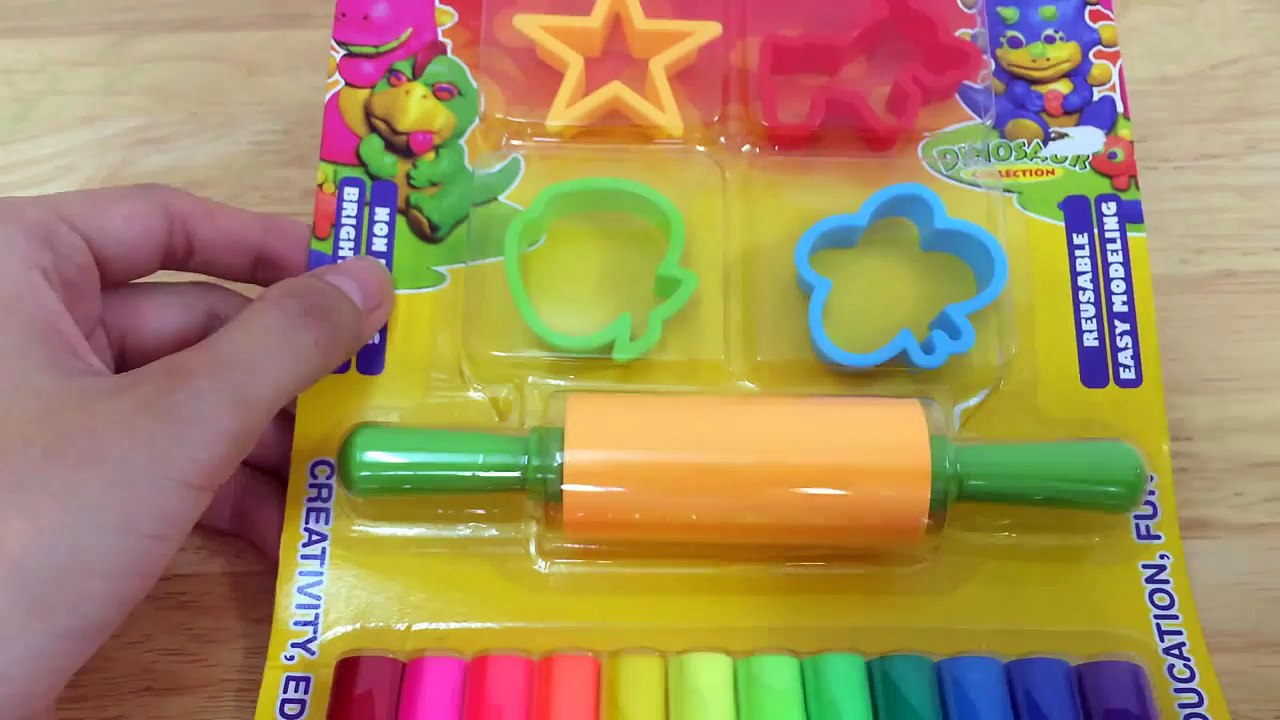 Play and Learn Colors With Kid Art Modeling Clay Fun and Creative