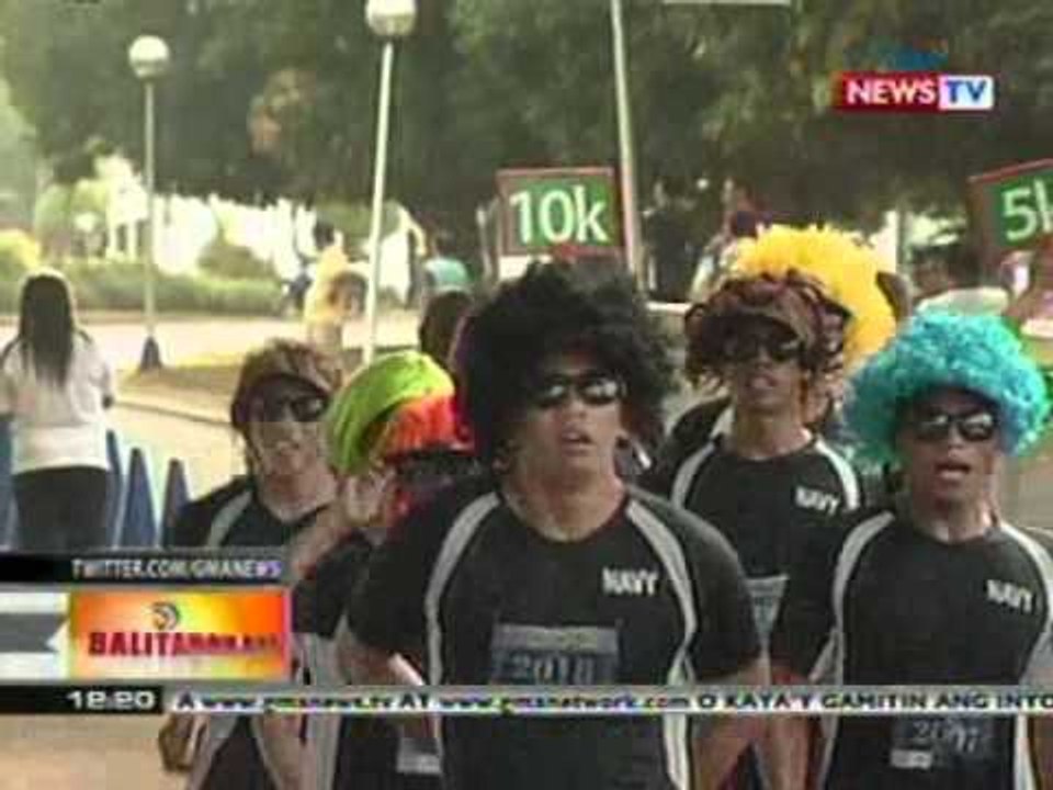 BT: Miyembro ng Marines, Navy at Army   reservists, nakiisa sa Fun Run para sa Pagkakaisa sa Rizal