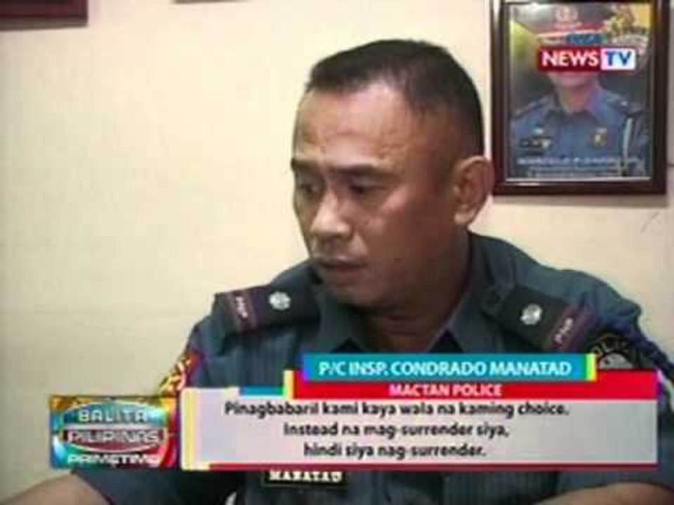 BP: Hinihinalang drug pusher, patay   matapos makipagbarilan umano sa   mga pulis