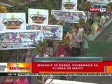 BT: Mahigit 20 babae, pumarada sa Flores de   Mayo