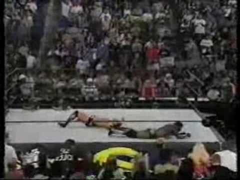 WWF Summerslam 2001 - The Rock Vs Booker T Part 2