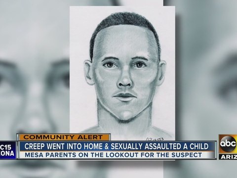 Man allegedly breaks into Mesa home, sexually assaults child