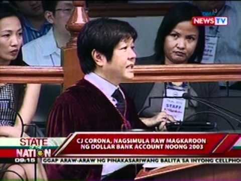 Pagsisiwalat ni Ombudsman Morales 82 dollar accounts ni Corona, 'di napigilan ng defense panel