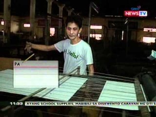 BT: Recycled paper, ginagamit sa paggawa ng   notebook sa pabrika