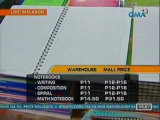 UB: Tips sa pagbili ng notebook at papel (051512)
