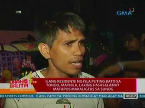 UB: Ilang taga Isla Puting Bato, laking pasasalamat matapos makaligtas sa sunog (051412)