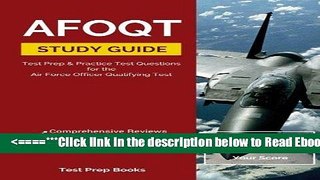 [PDF] AFOQT Study Guide: Test Prep   Practice Test Questions for the Air Force Officer Popular Book