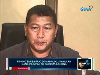 Saksi: Fishing ban sa Bajo de Masinloc, sinimulan nang ipatupad ng Pilipinas at China