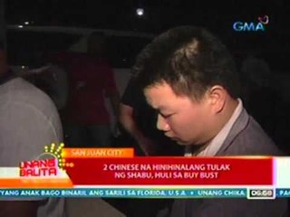 UB: 2 chinese na hinihinalang tulak ng shabu, huli sa buy bust