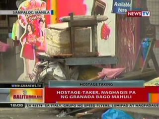 BT: Lalaki, nang-hostage ng mag-asawa; 1 patay, 1 sugatan