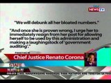 SONA: CJ Corona, 'di magbibitiw sa pwesto