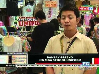 OC: Bantay-presyo sa school uniform