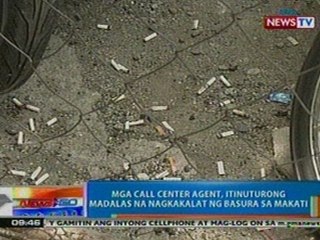 NTG: Pagkakalat ng basura sa Makati, mahigpit na ipinagbabawal (051812)