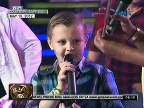 24 Oras: Performance ng Fil-Am boy na si Gabby sa Eat Bulaga, pinagusapan sa internet