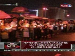 QRT: Prayer vigil at misa, isasabay ng ilang   religious group sa concert ni Lady Gaga
