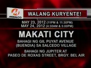 OC: Power interruption (May 23-24, 2012)