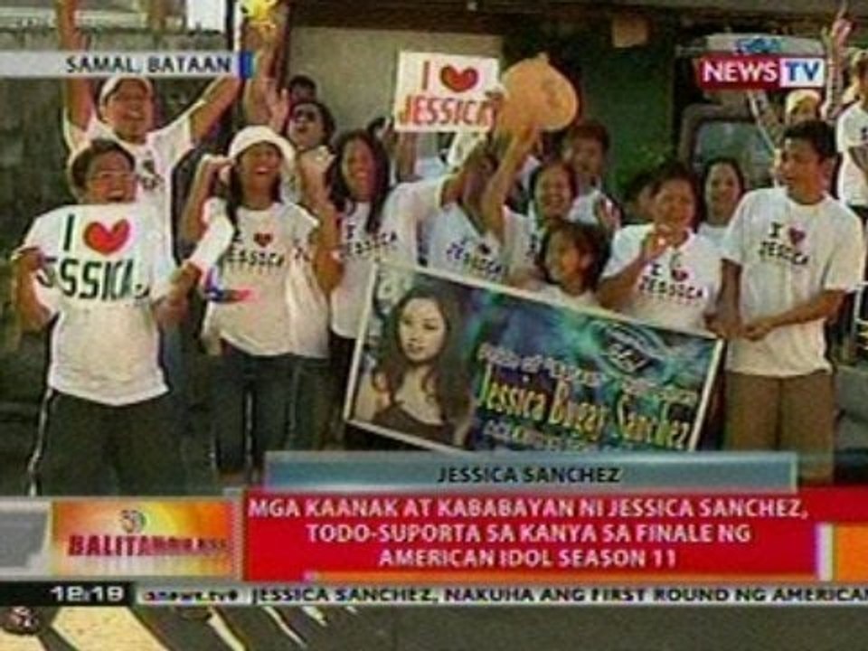 BT: Mga kaanak at kababayan ni Jessica Sanchez, todo-suporta sa kanya sa finale ng AI season 11