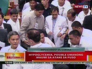 BT:  Hypoglycemia, posibleng mauwi sa atake sa   puso