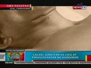 Download Video: BP: Lalaki sa Pangasinan, ginilitan sa leeg at   pinagsasaksak ng kainuman