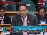 BP: Pagsalang ni CJ Corona sa impeachment   trial, inabangan sa iba't ibang lugar sa   bansa