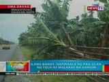 BP: Ilang bahay sa Davao, napinsala ng pag-ulan ng yelo at malakas na hangin