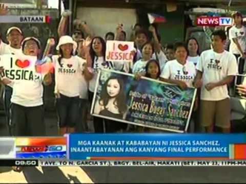 NTG: Mga kaanak at kababayan ni Jessica Sanchez, inaantabayanan ang kanyang final performance